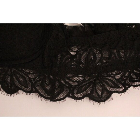 Pink By Victoria Secret Lace Bralette Halter Padded Push Up Bra Size Medium - Picture 10 of 11